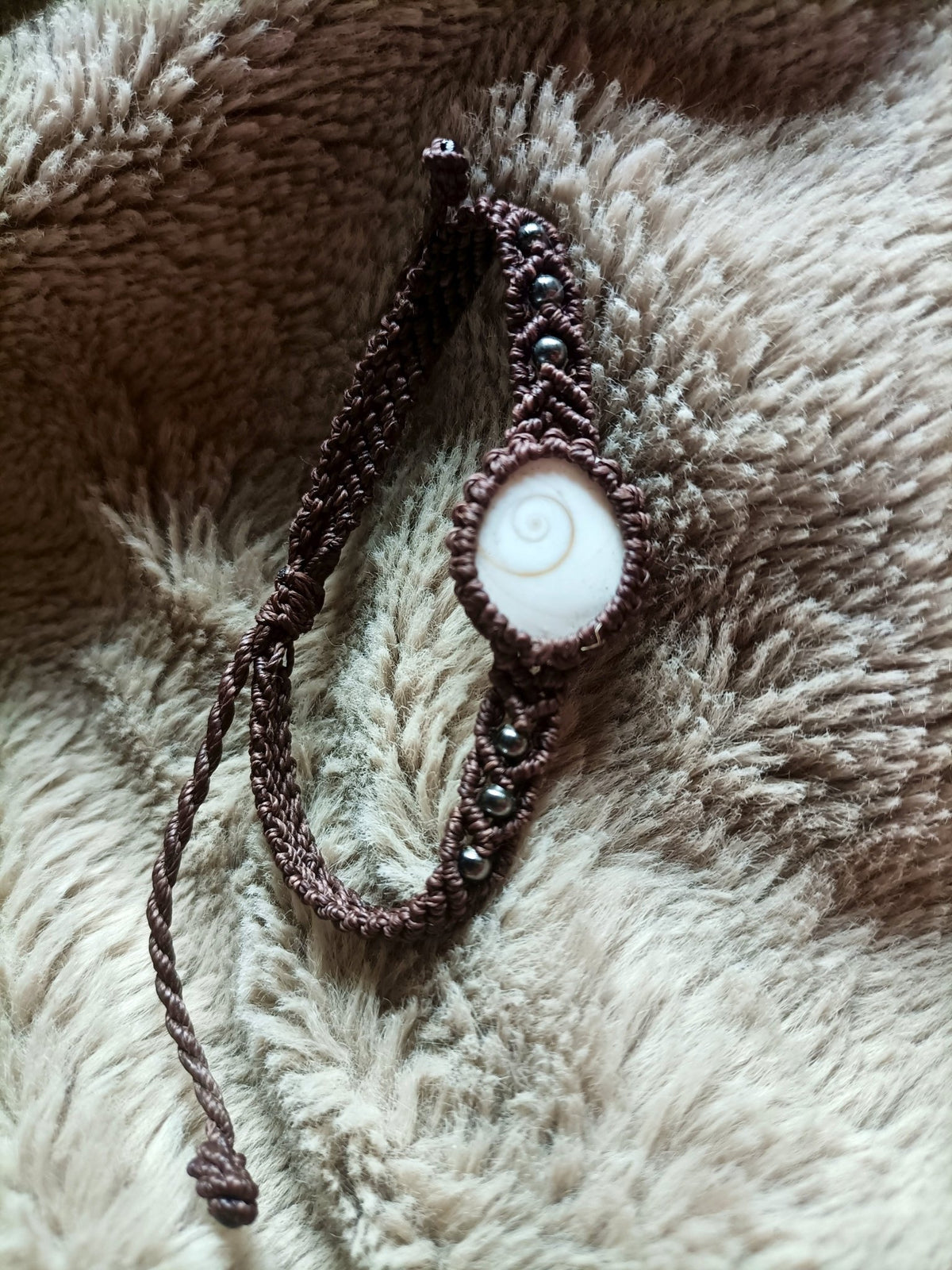Bracelet Porte-Bonheur Océana - Lunestya Macramé