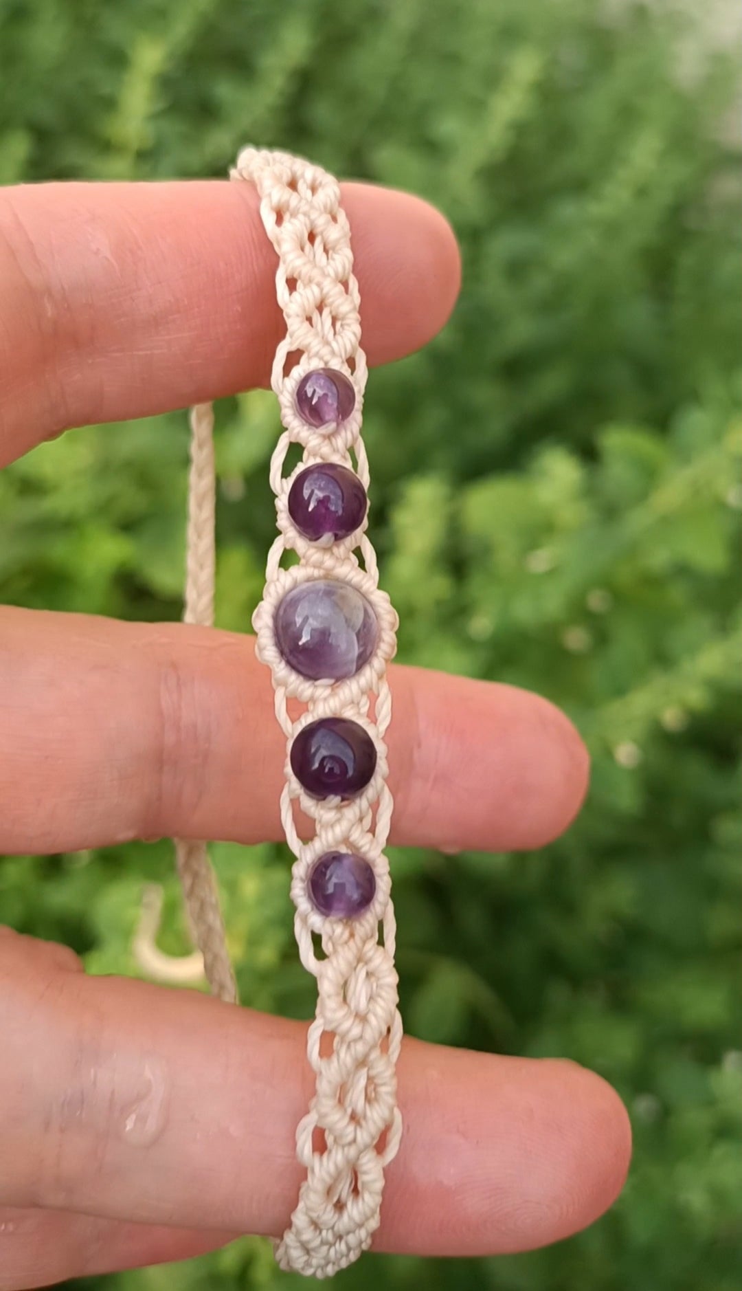 Bracelet-choker Alana - Lunestya Macramé