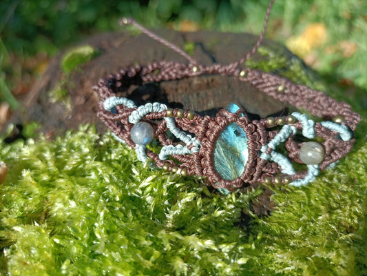 Bracelet Héra - Lunestya Macramé