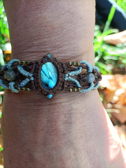 Bracelet Héra - Lunestya Macramé