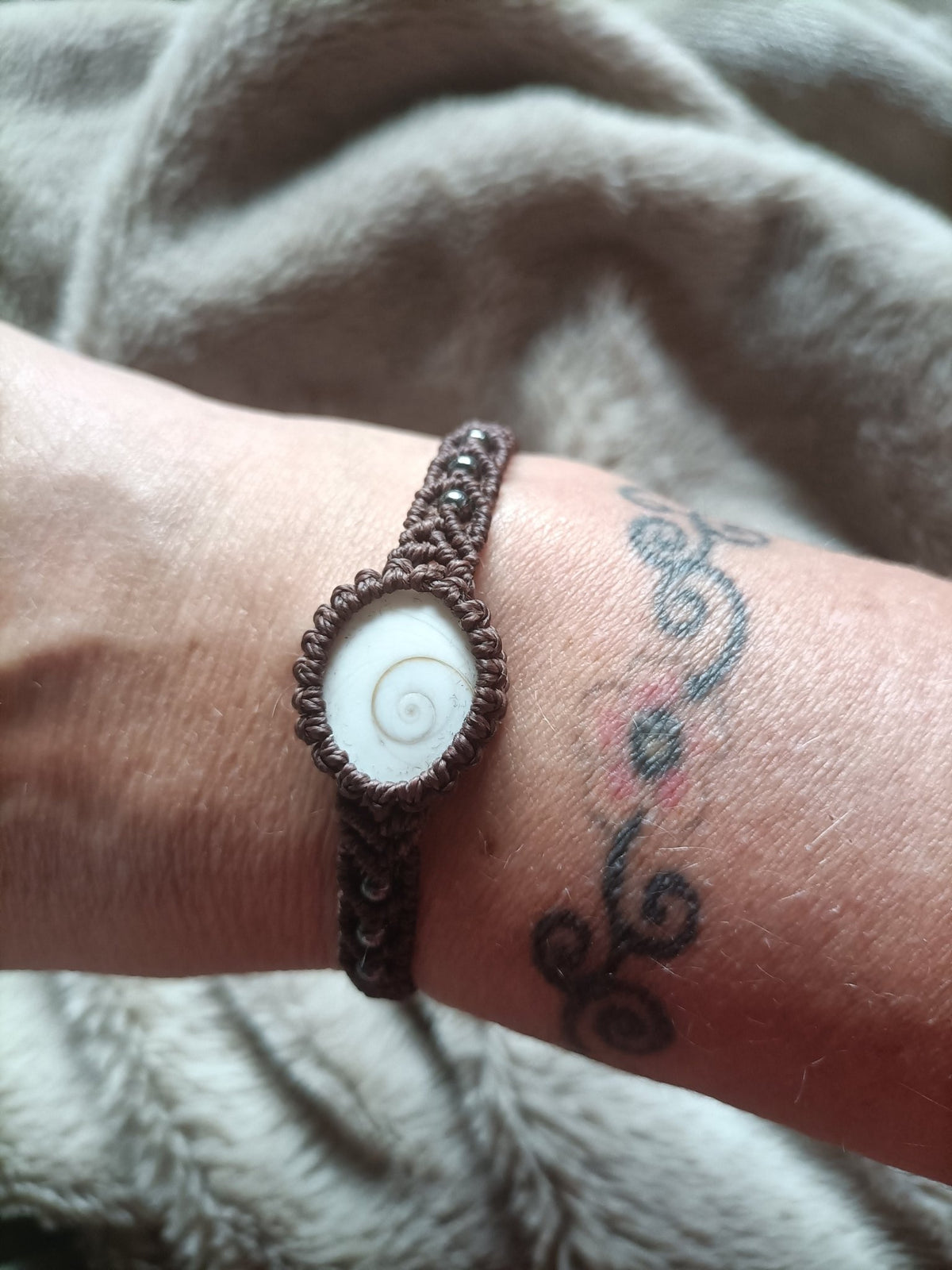 Bracelet Porte-Bonheur Océana - Lunestya Macramé