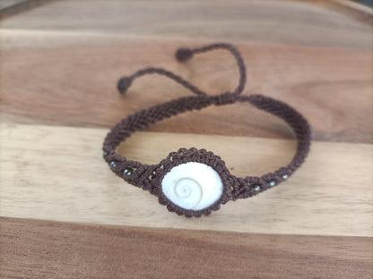 Bracelet Porte-Bonheur Océana - Lunestya Macramé