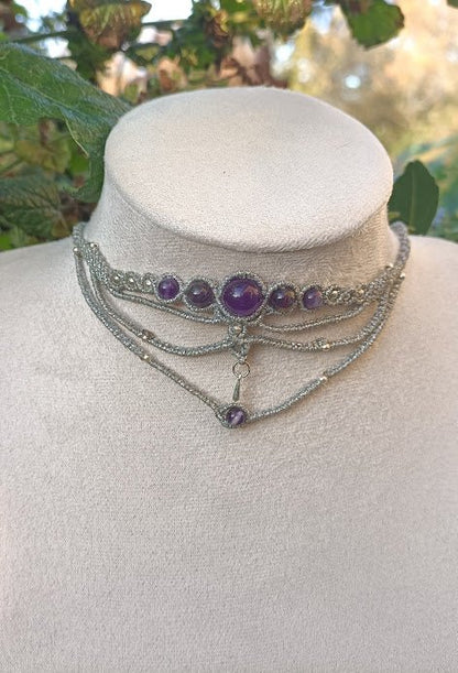 Collier Ariane - Lunestya Macramé