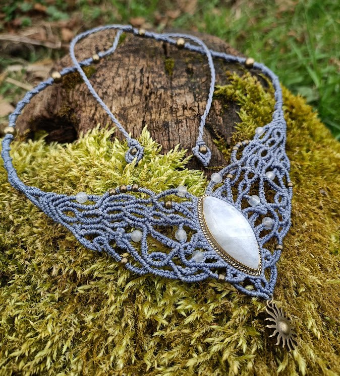 Collier Athéna - Lunestya Macramé