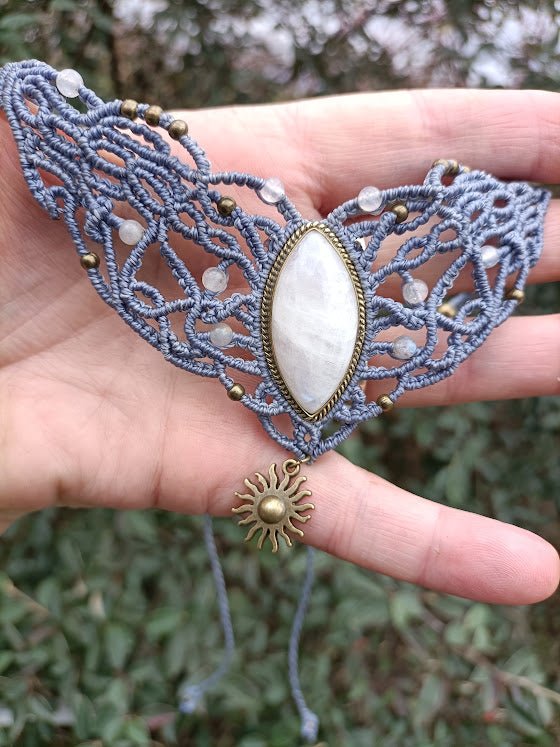 Collier Athéna - Lunestya Macramé