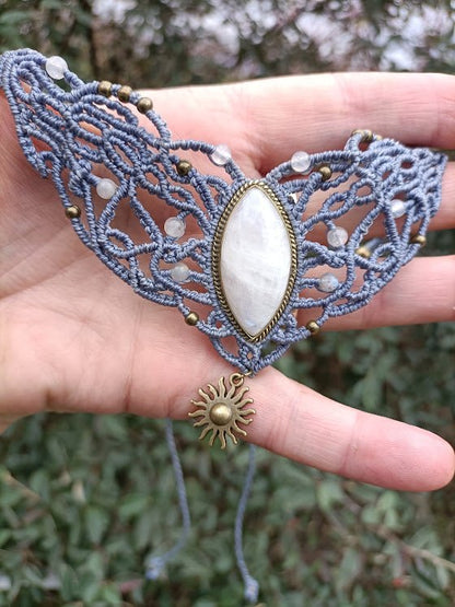 Collier Athéna - Lunestya Macramé