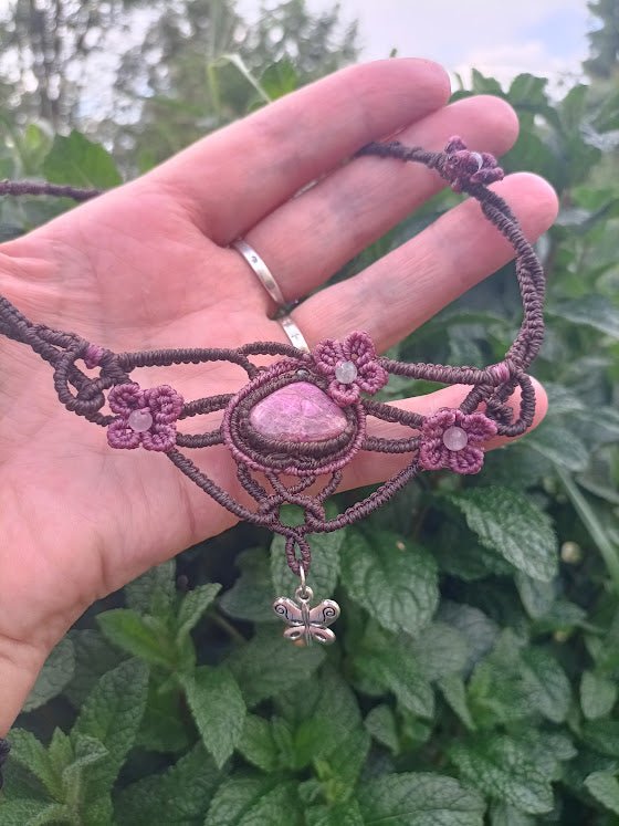 Collier Elyra - Lunestya Macramé