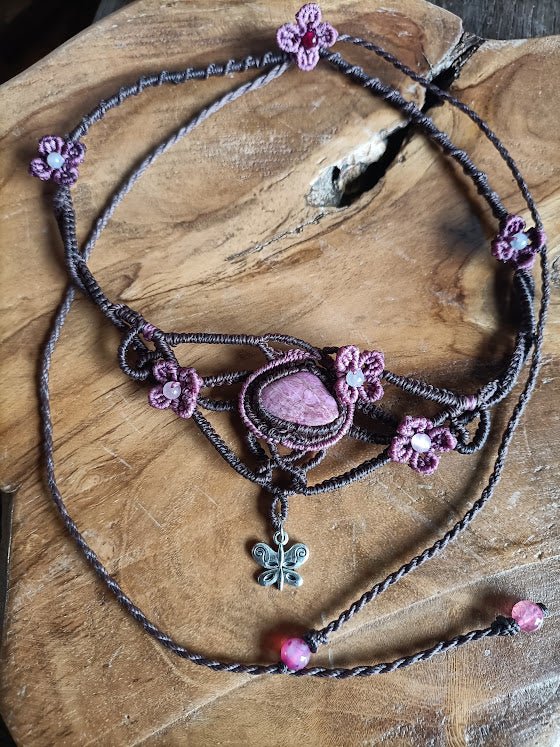 Collier Elyra - Lunestya Macramé
