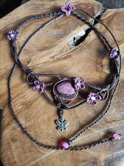 Collier Elyra - Lunestya Macramé