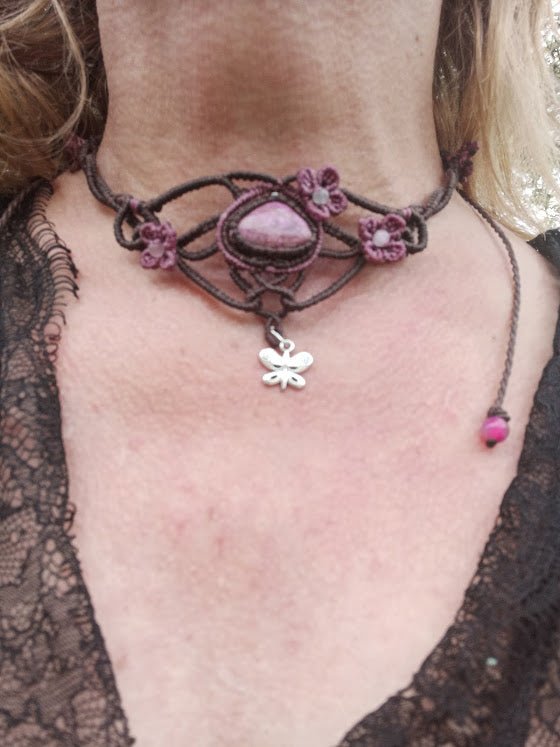 Collier Elyra - Lunestya Macramé