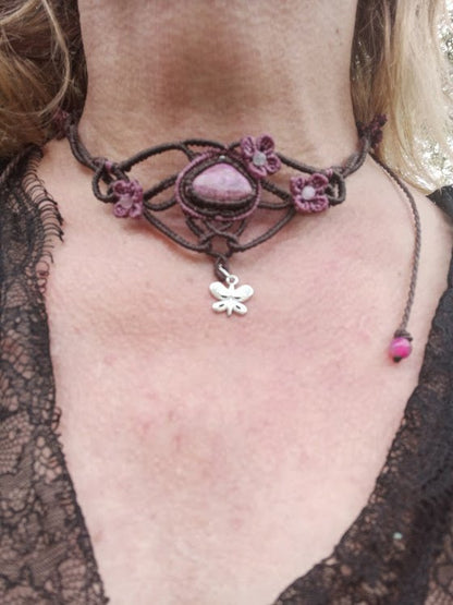 Collier Elyra - Lunestya Macramé