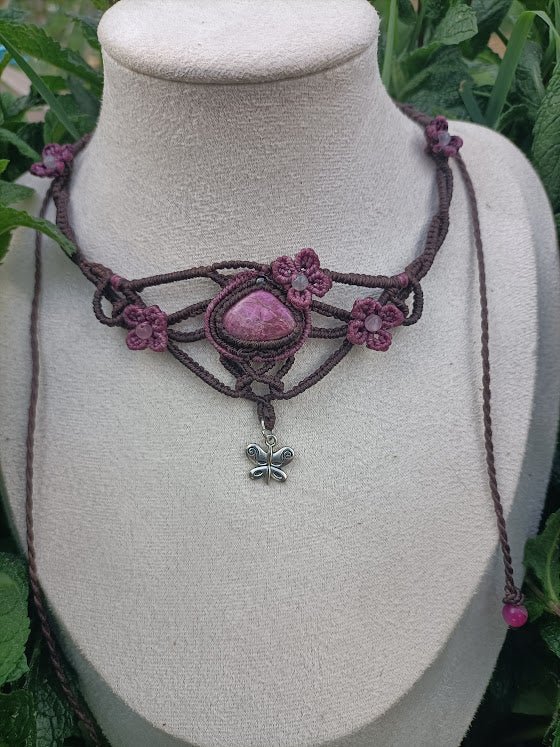 Collier Elyra - Lunestya Macramé