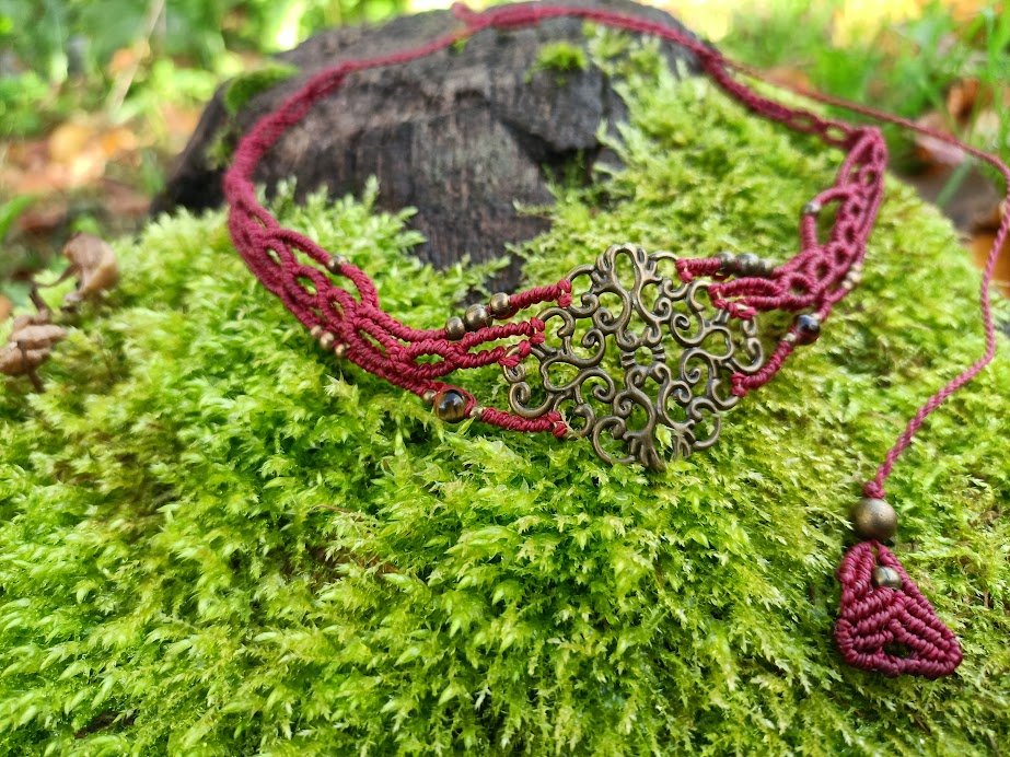 Collier Jane - Lunestya Macramé