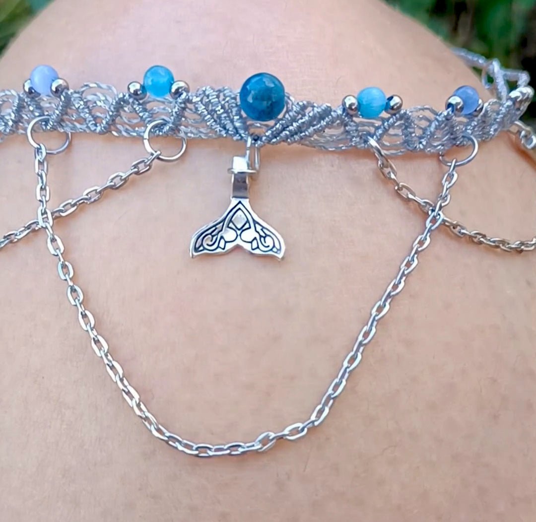 Collier Naïade - Lunestya Macramé