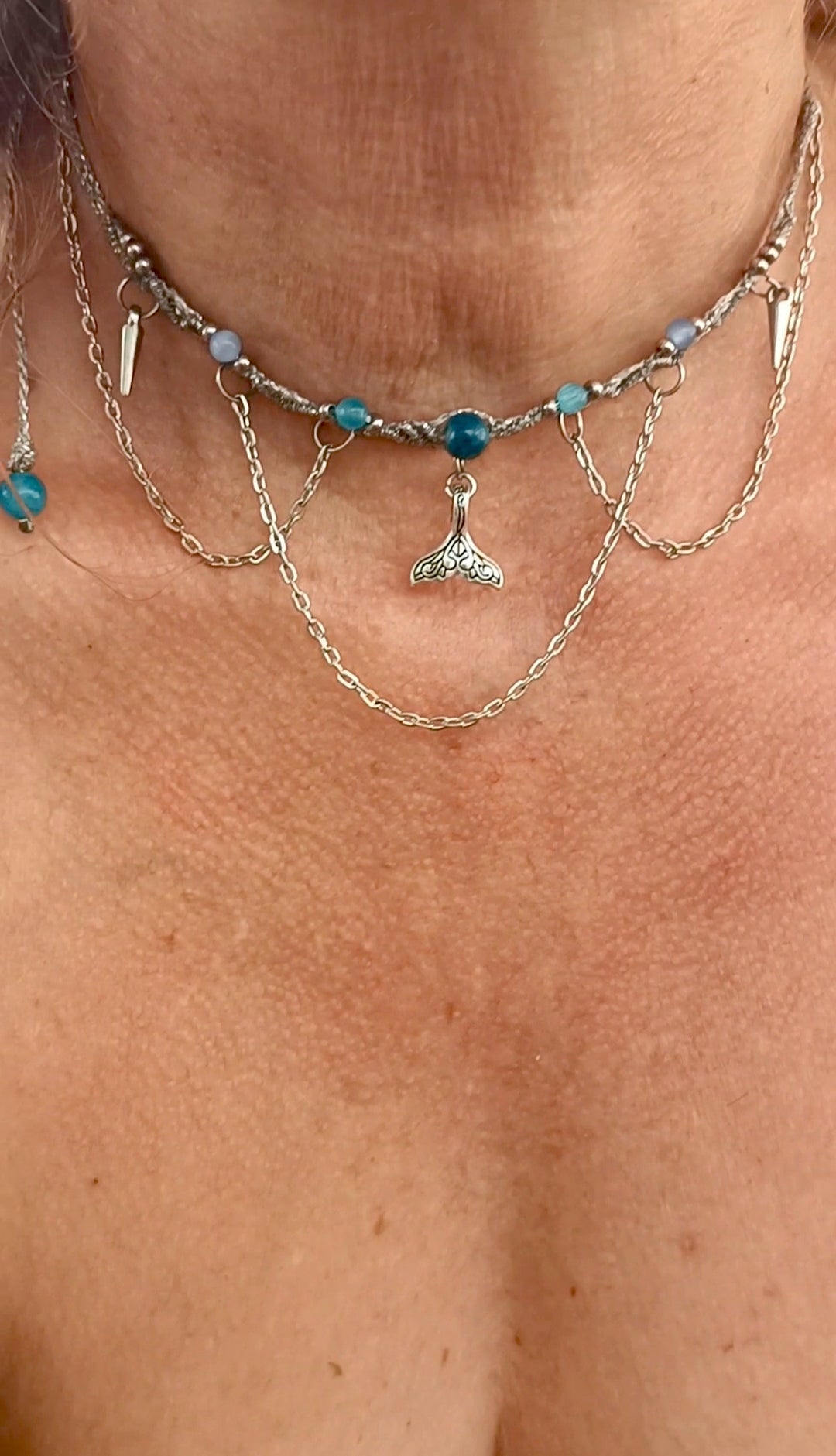 Collier Naïade - Lunestya Macramé