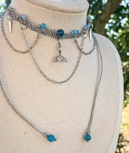 Collier Naïade - Lunestya Macramé