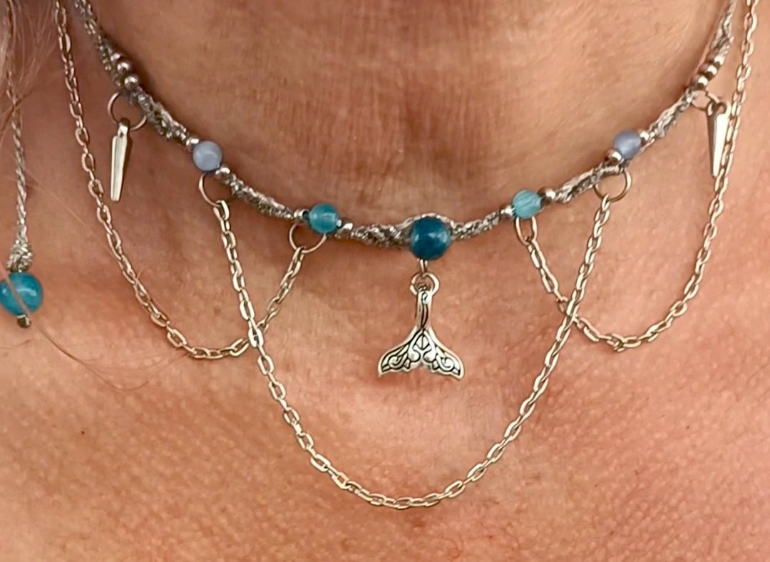 Collier Naïade - Lunestya Macramé