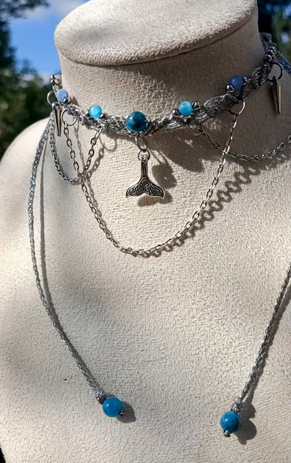 Collier Naïade - Lunestya Macramé