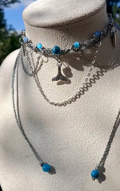 Collier Naïade - Lunestya Macramé