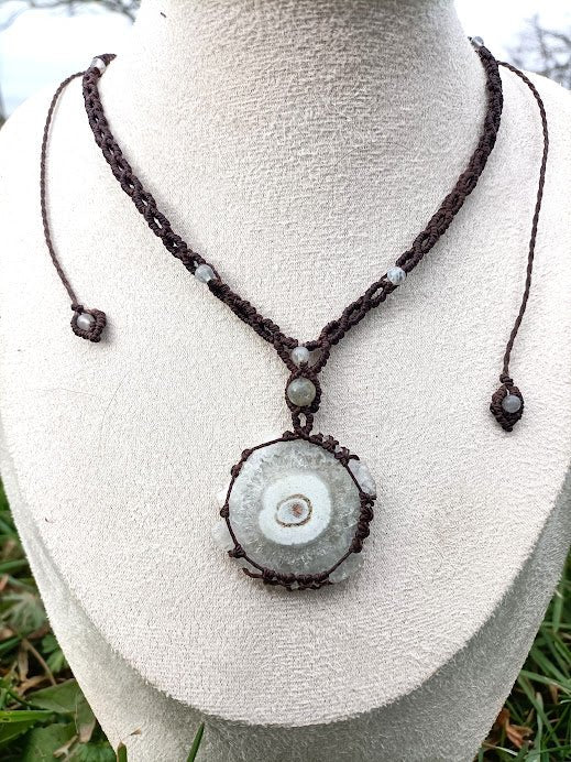Collier Sunna - Lunestya Macramé