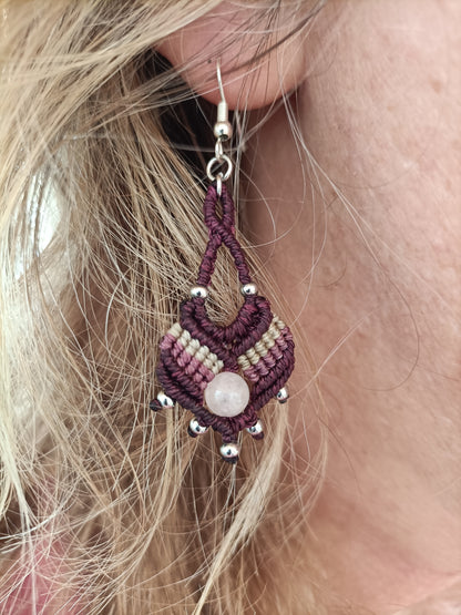 Boucles d'oreilles "ROSA"
