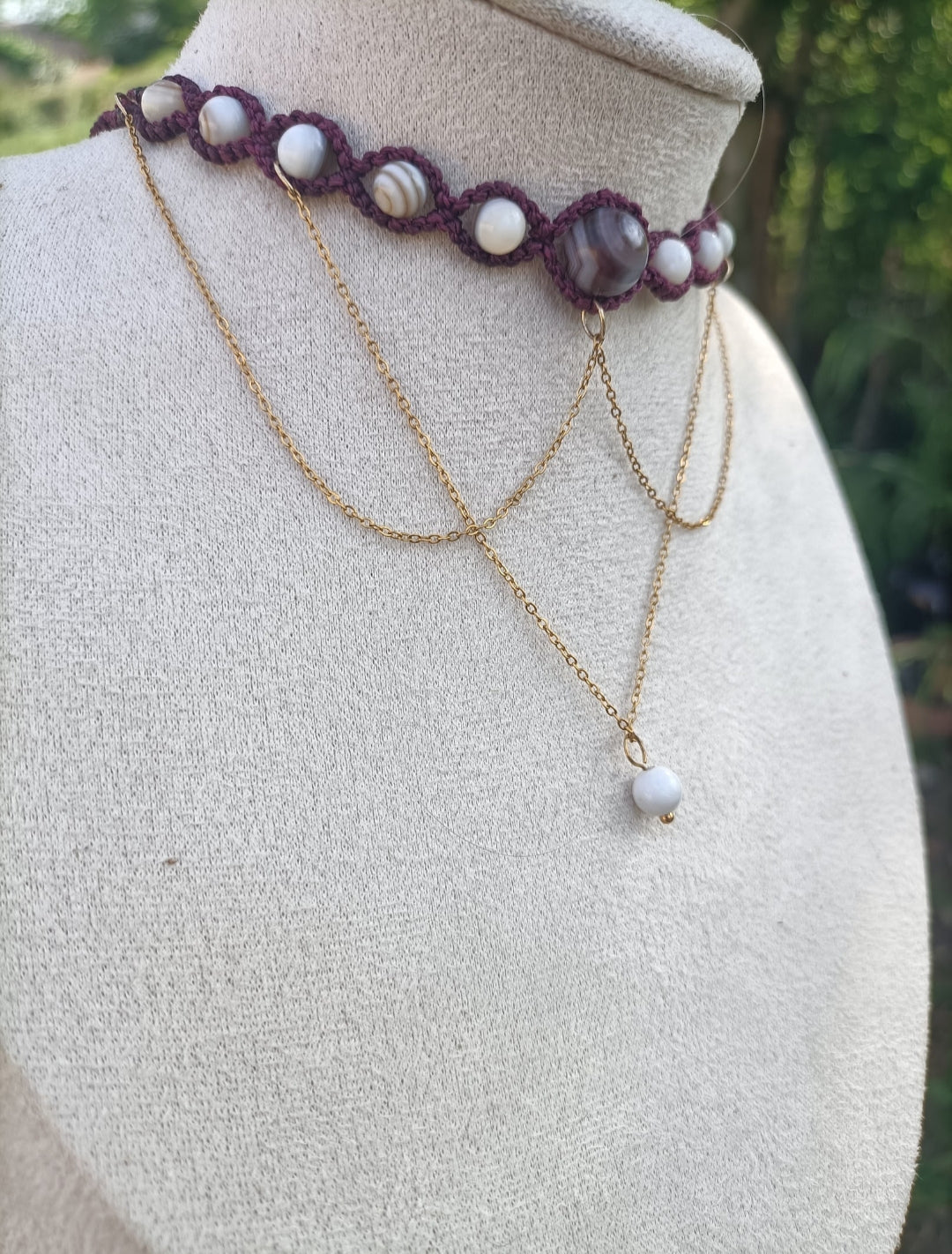 Collier Choker "AGATHA"