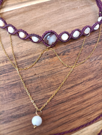 Collier Choker "AGATHA"