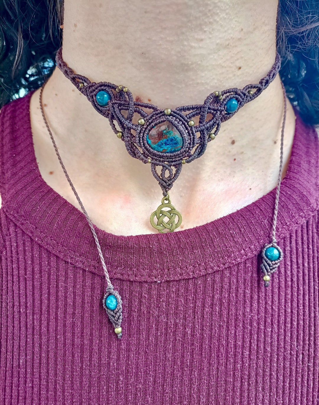 Collier Plastron "CHRYSOLIA"