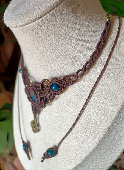 Collier Plastron "CHRYSOLIA"
