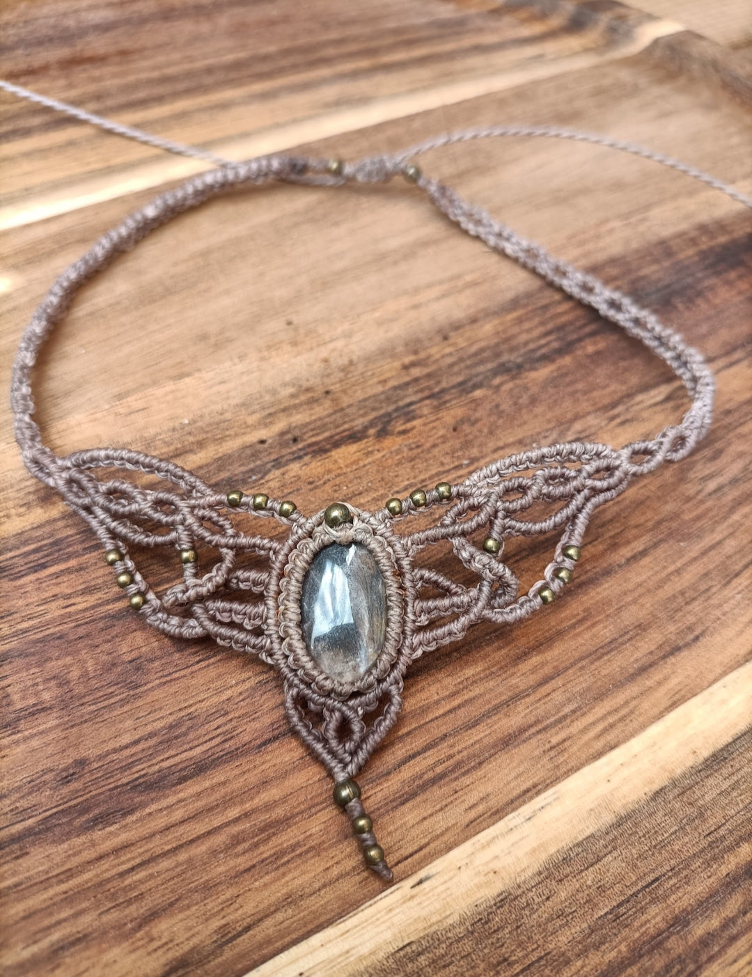 Collier Choker "OBSIDIA"