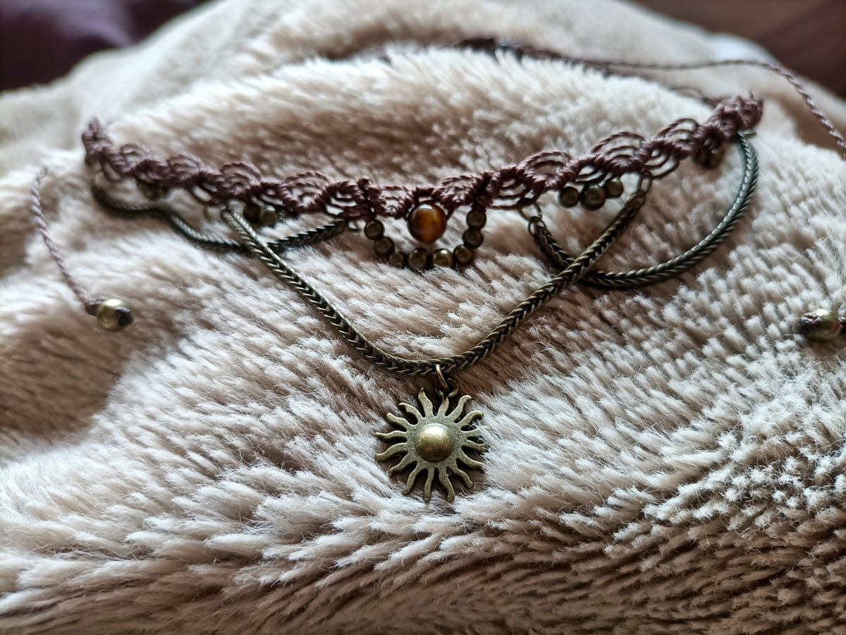 Collier Choker "SOLARIA"