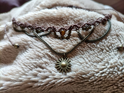 Collier Choker "SOLARIA"